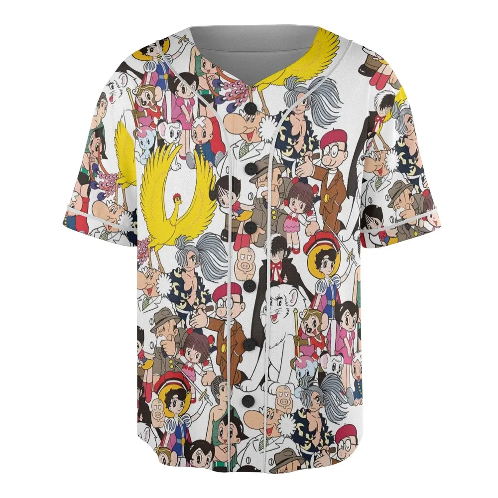 Mighty Atom Astro Boy Unisex Baseball Jersey - 3