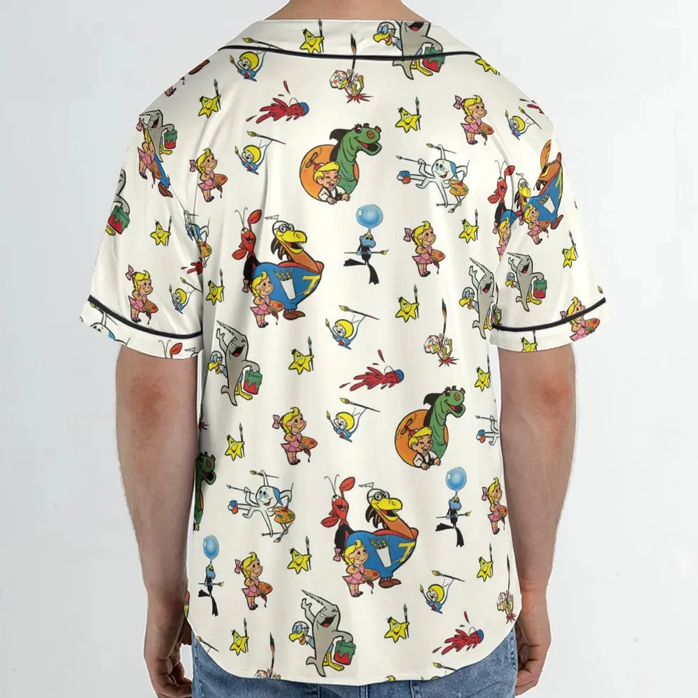 The Bob Clampett Characters Unisex Baseball Jersey - 2