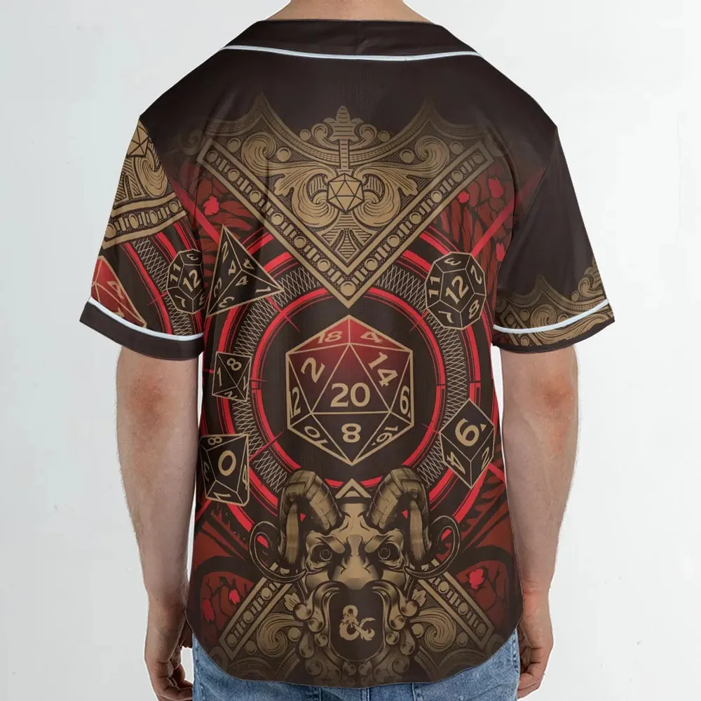 Critical Style DnD Unisex Baseball Jersey - 2