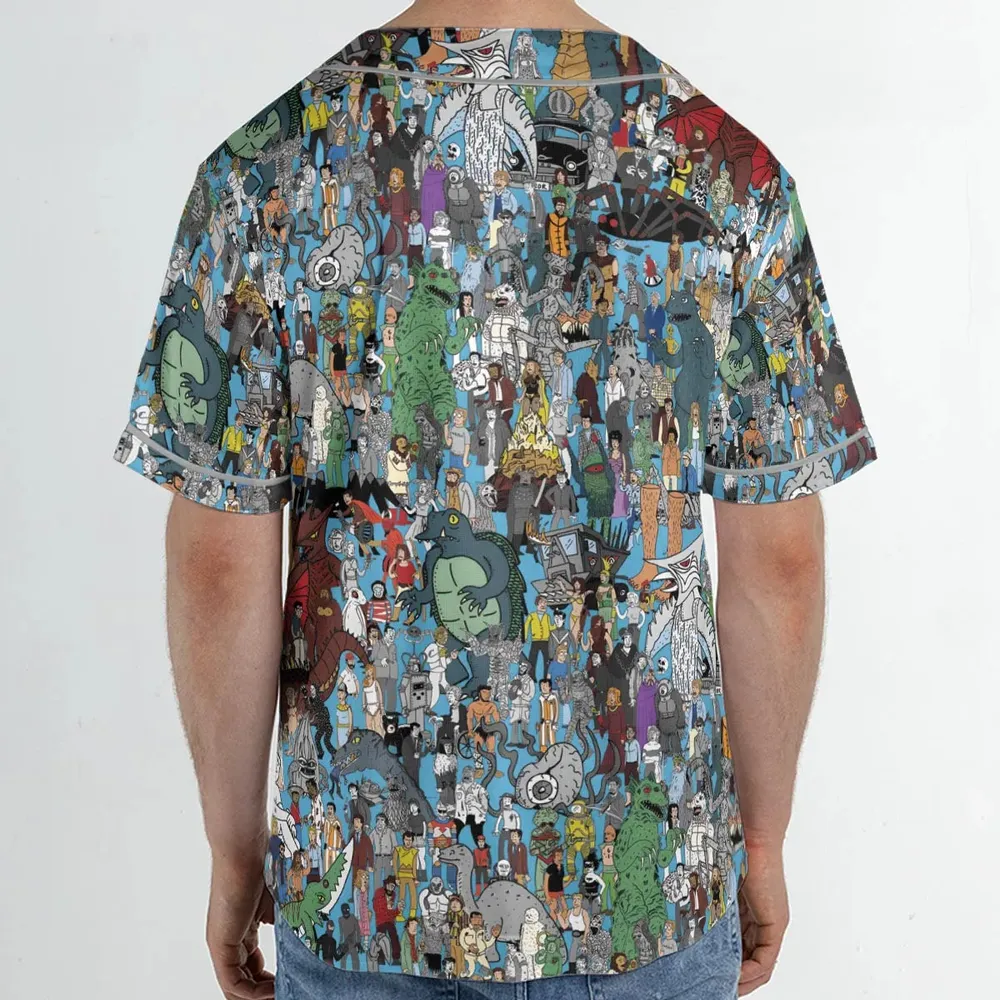 Where's Servo MST3K Unisex Baseball Jersey - 2