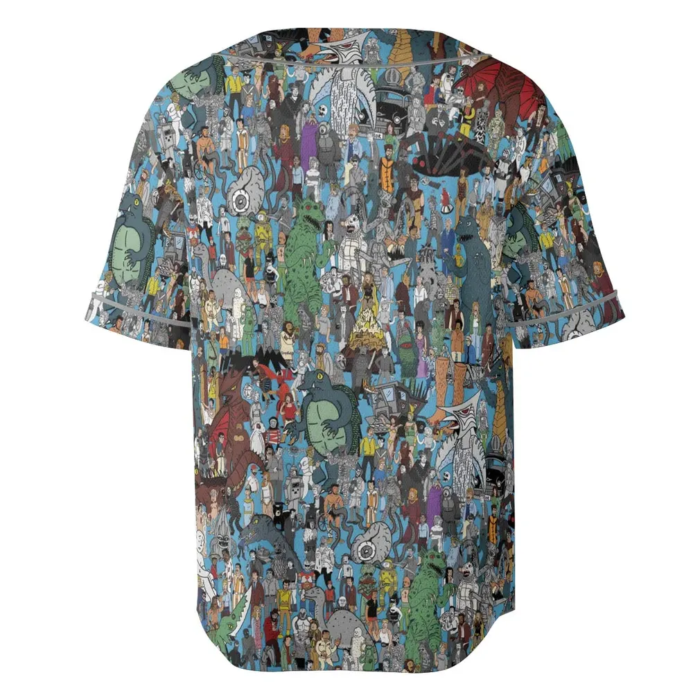 Where's Servo MST3K Unisex Baseball Jersey - 4