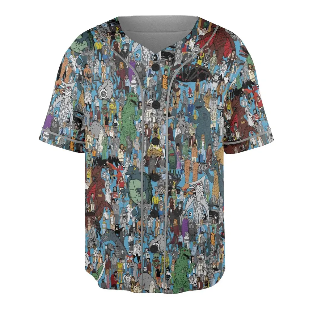 Where's Servo MST3K Unisex Baseball Jersey - 3