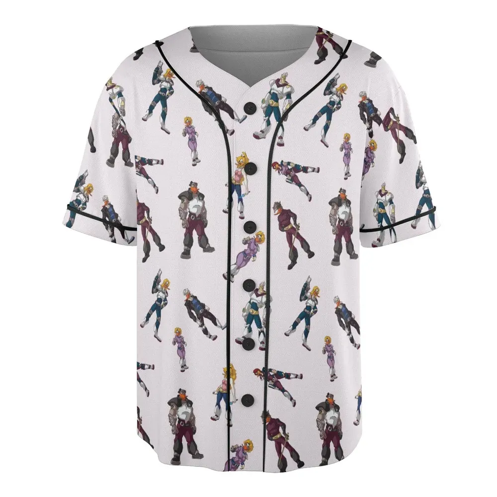 Mighty Ducks The Animated Series Characters Unisex Baseball Jersey - 3