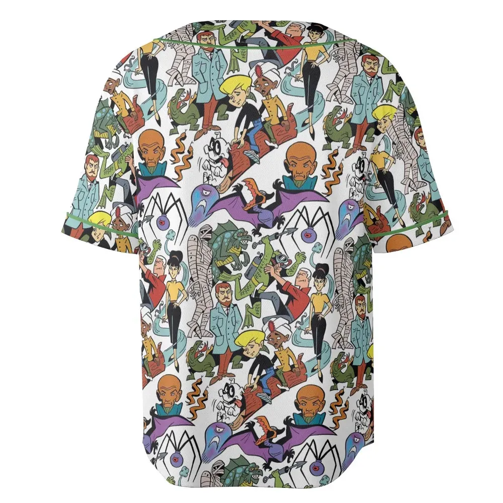 The Adventures Jonny Quest Unisex Baseball Jersey - 4