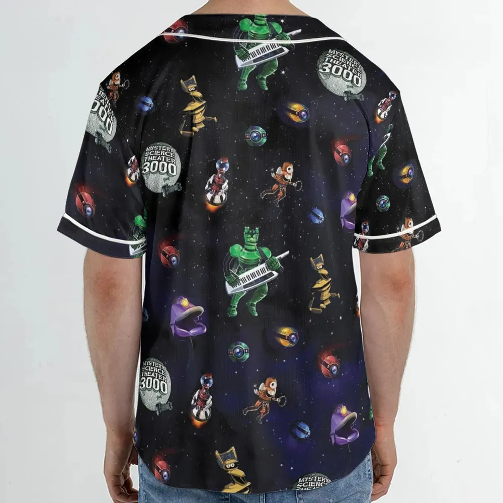 Robot Roll Call MST3K Unisex Baseball Jersey - 2