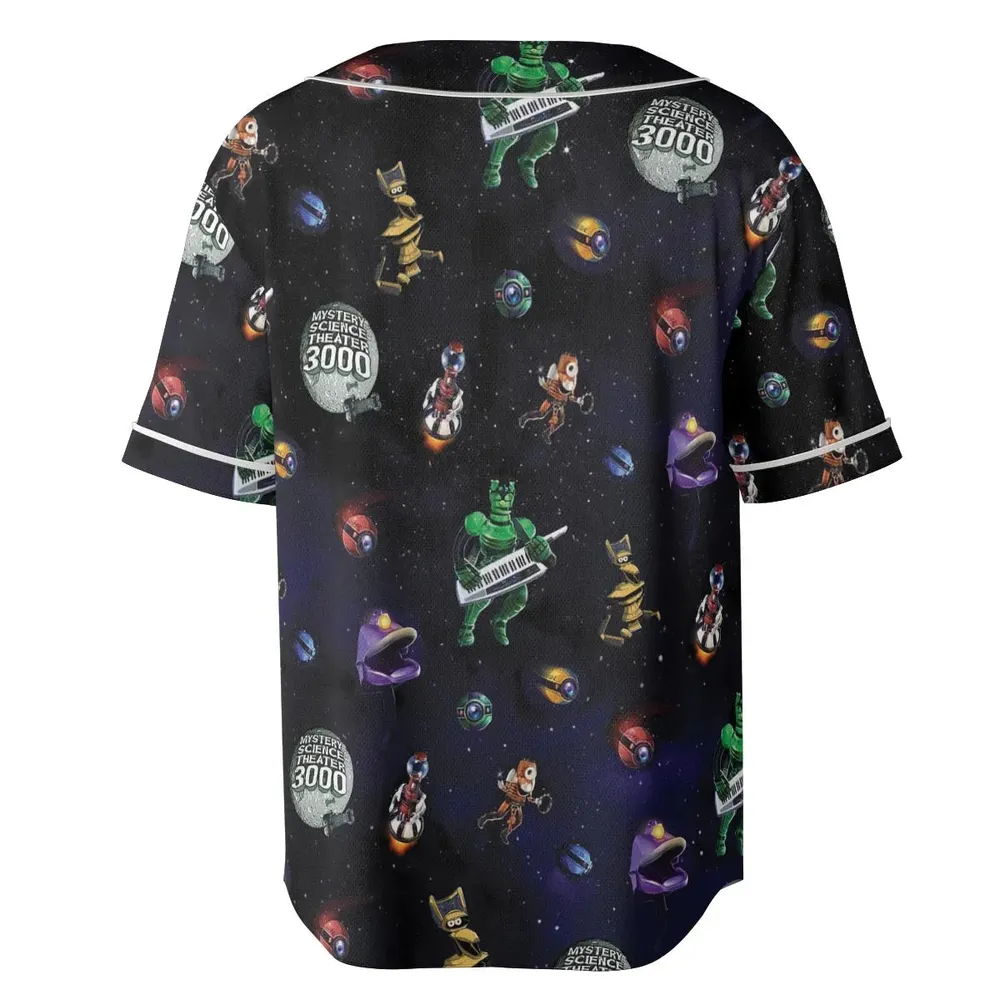 Robot Roll Call MST3K Unisex Baseball Jersey - 4