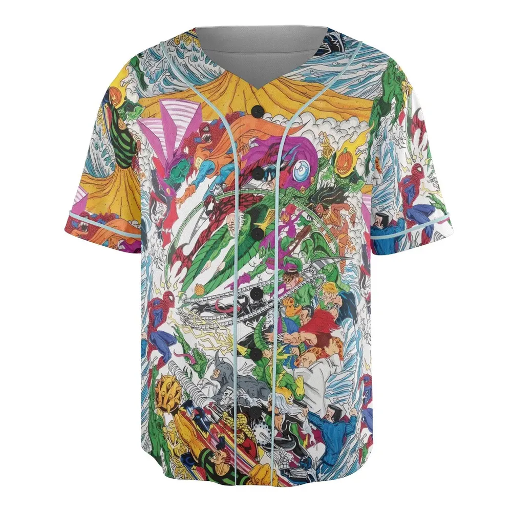Spidey Sense Spider Man Unisex Baseball Jersey - 3