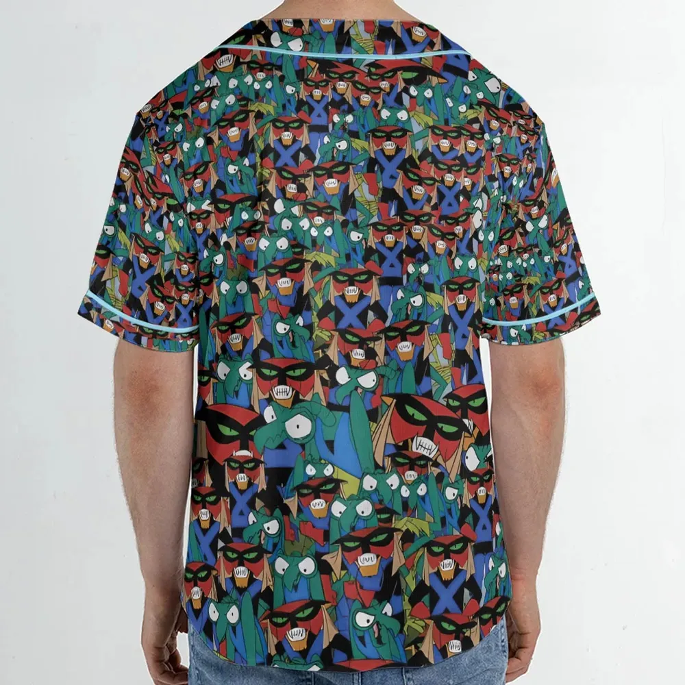 Brak and Zorak Space Ghost Coast to Coast Unisex Baseball Jersey - 2