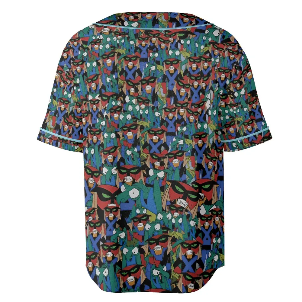 Brak and Zorak Space Ghost Coast to Coast Unisex Baseball Jersey - 4