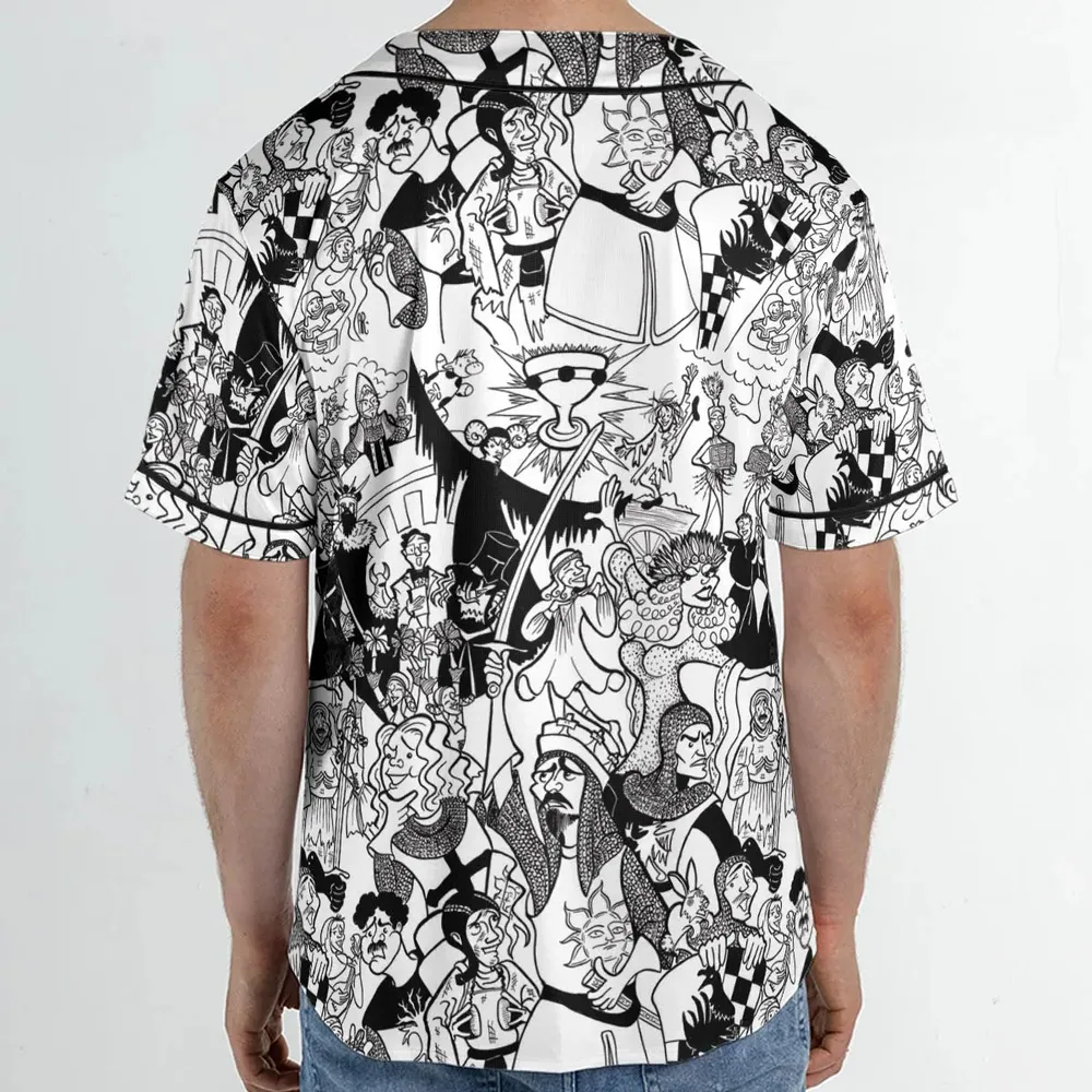 Monty Python Madness Unisex Baseball Jersey - 2
