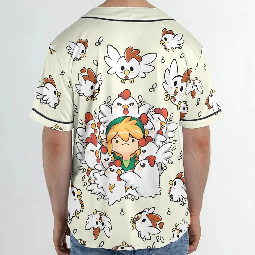Impossible Situation The Legend of Zelda Unisex Baseball Jersey - 2
