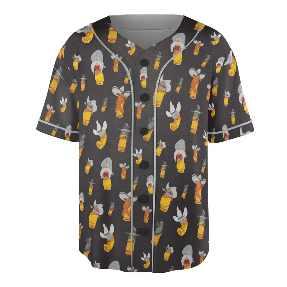 Toon Bullet Roger Rabbit Original Unisex Baseball Jersey - 3