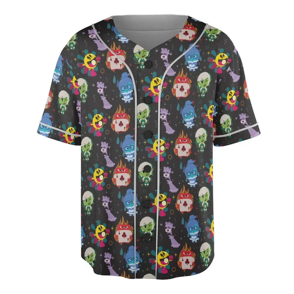 Intensamente Inside Out Unisex Baseball Jersey - 3