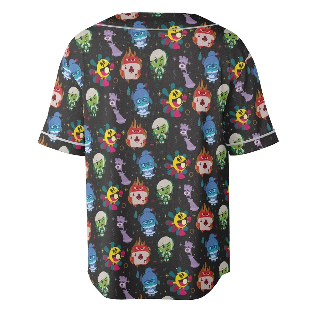 Intensamente Inside Out Unisex Baseball Jersey - 4