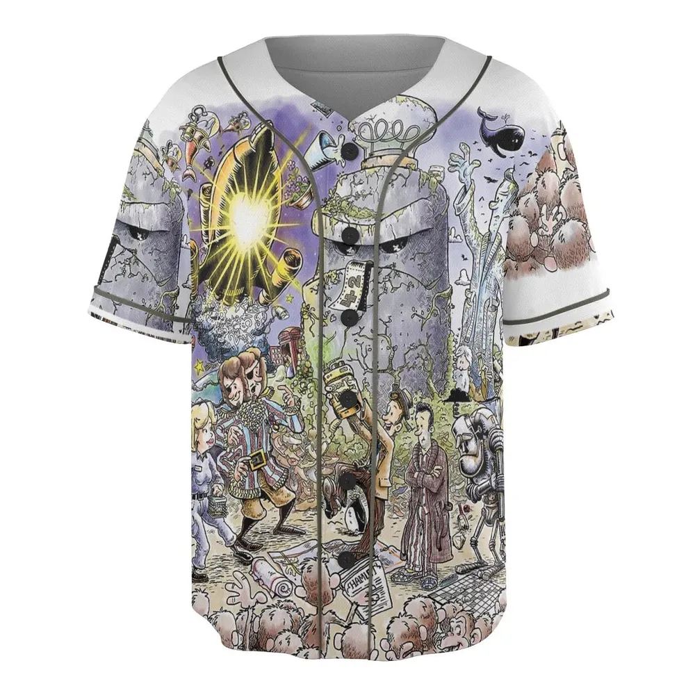 42 Meaning Of Life The Hitchhiker's Guide to the Galaxy Unisex Baseball Jersey - 3