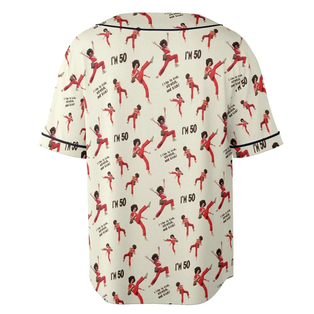 I'm 50 Sally O'Malley SNL Unisex Baseball Jersey - 4
