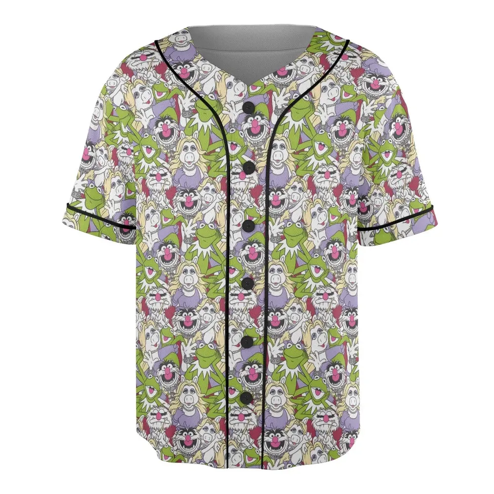 Muppet Mania The Muppets Unisex Baseball Jersey - 3