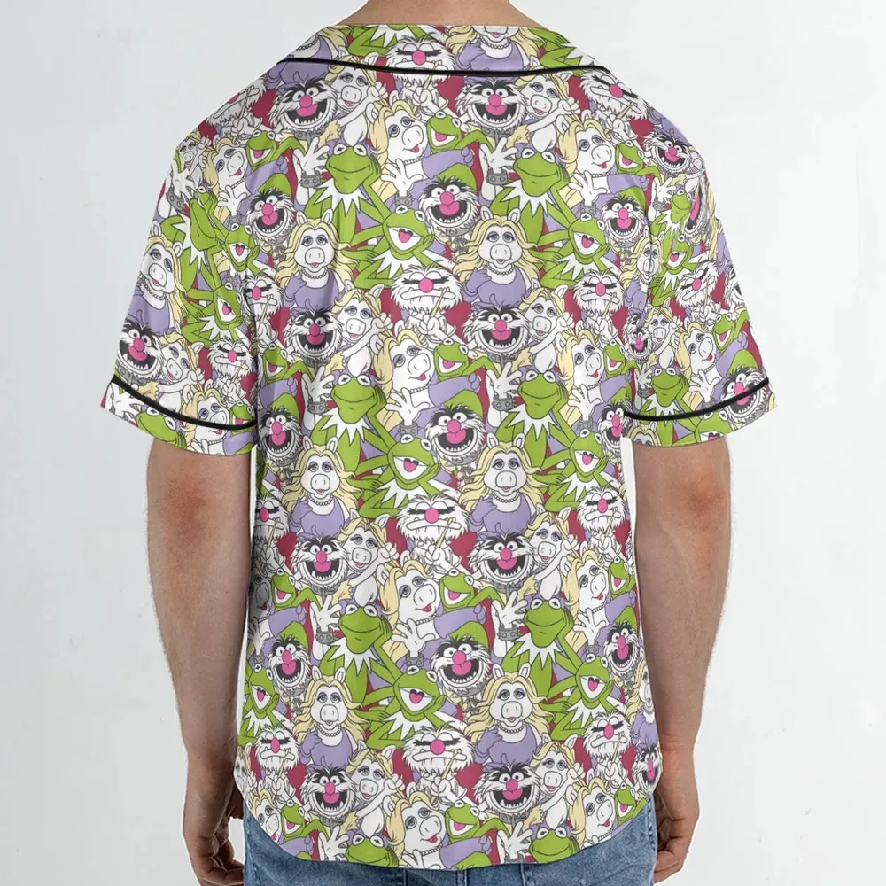 Muppet Mania The Muppets Unisex Baseball Jersey - 2