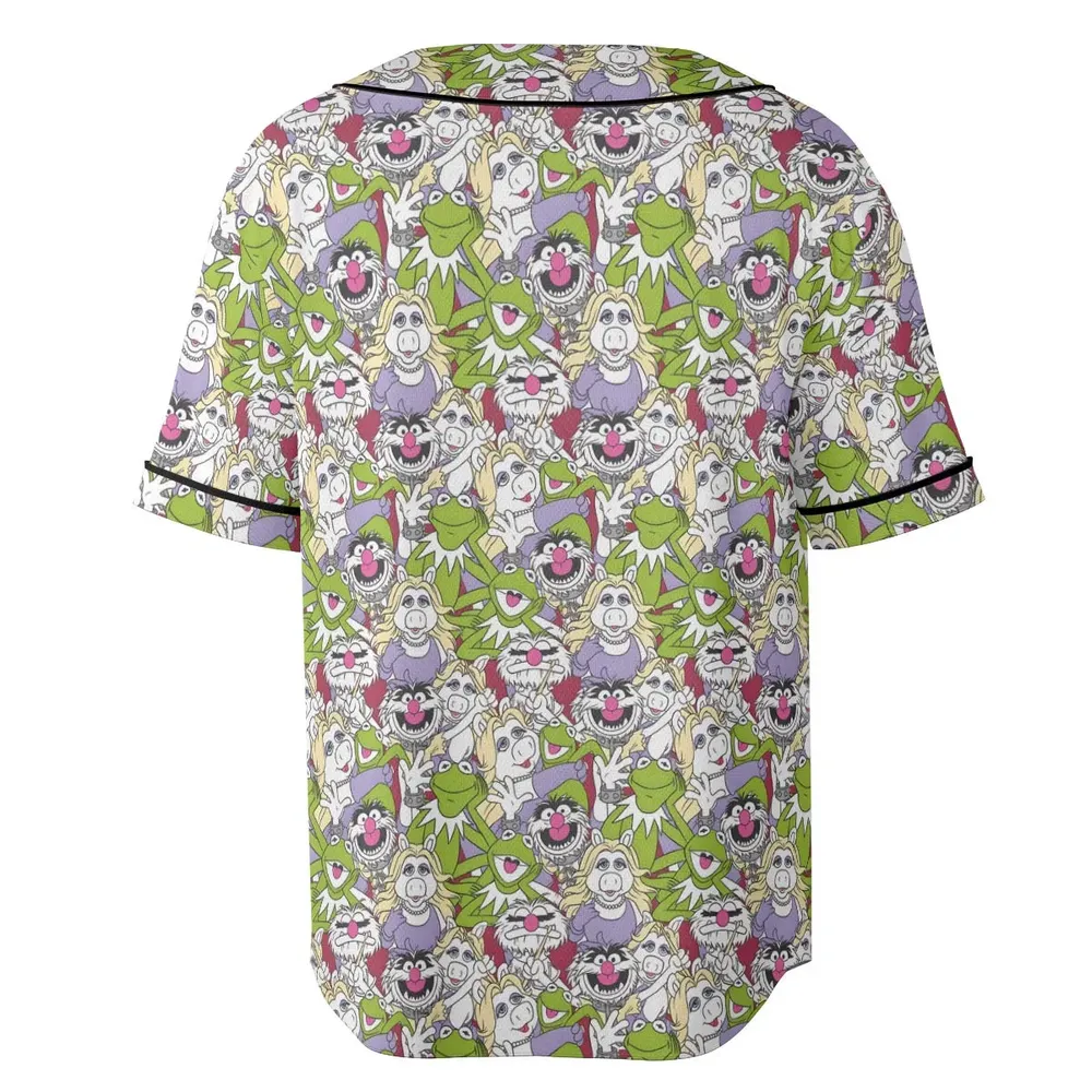 Muppet Mania The Muppets Unisex Baseball Jersey - 4