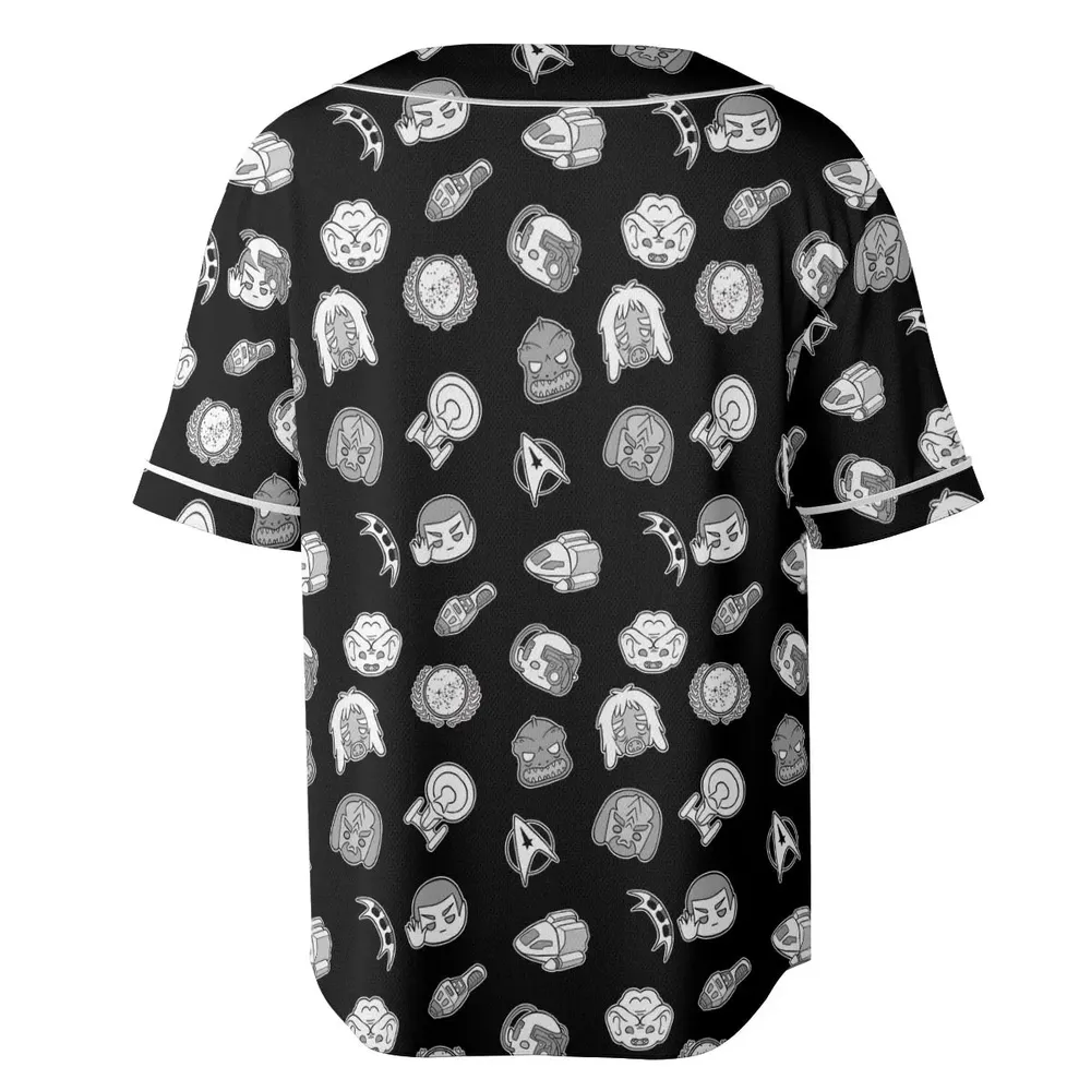 Trek Lover Star Trek Unisex Baseball Jersey - 4