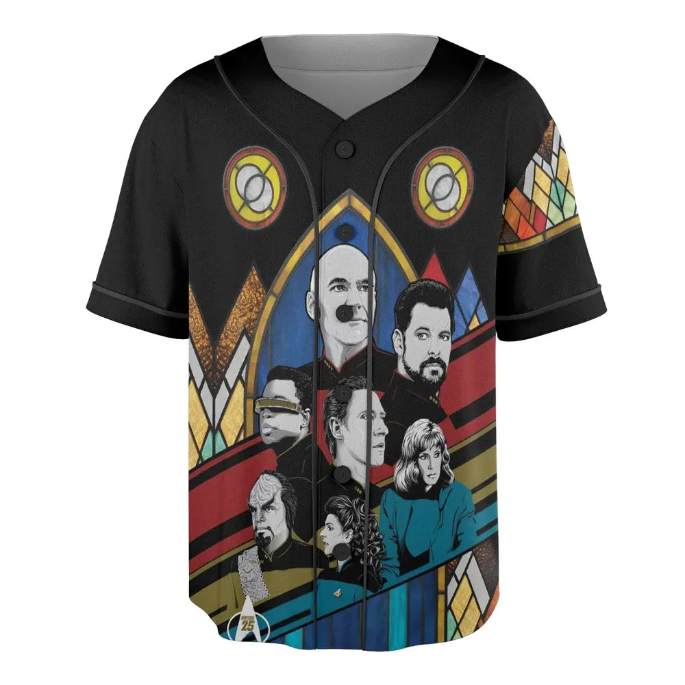 The Next Generation Star Trek Unisex Baseball Jersey - 3