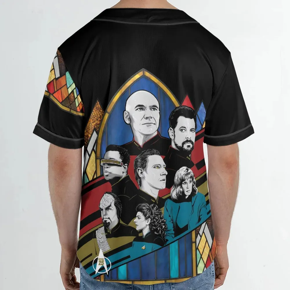 The Next Generation Star Trek Unisex Baseball Jersey - 2