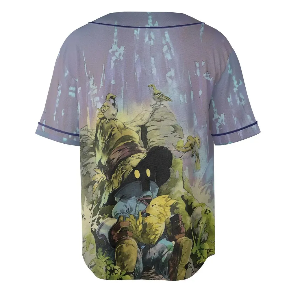 Vivi Rain Final Fantasy Unisex Baseball Jersey - 4