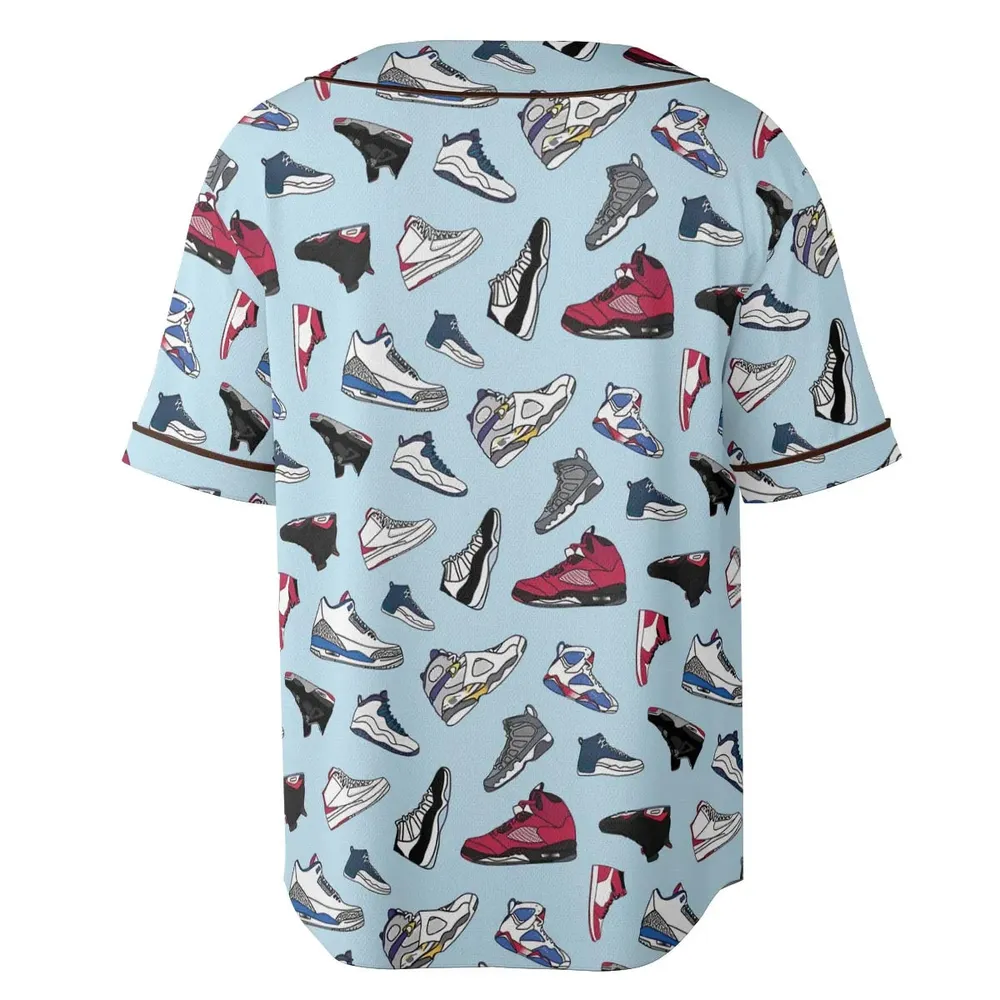 Sneaker Freak Unisex Baseball Jersey - 4