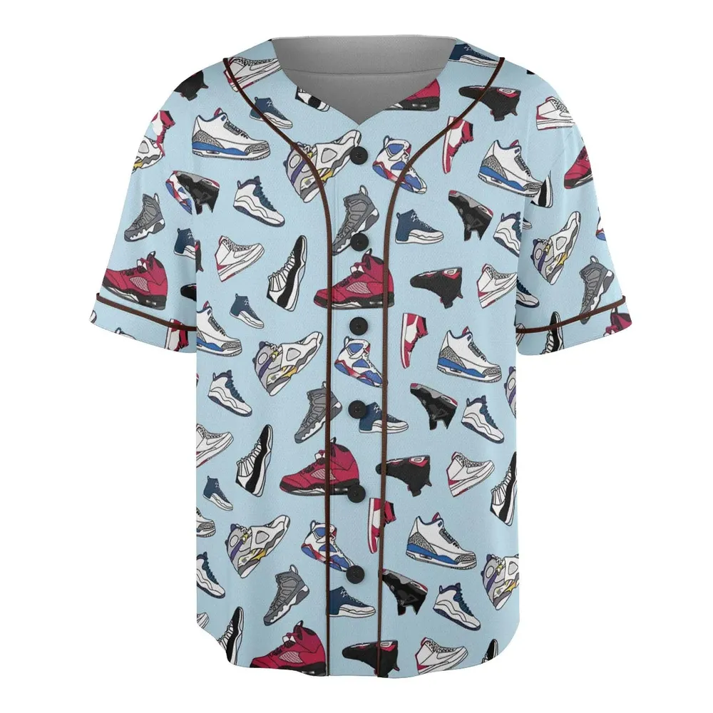 Sneaker Freak Unisex Baseball Jersey - 3