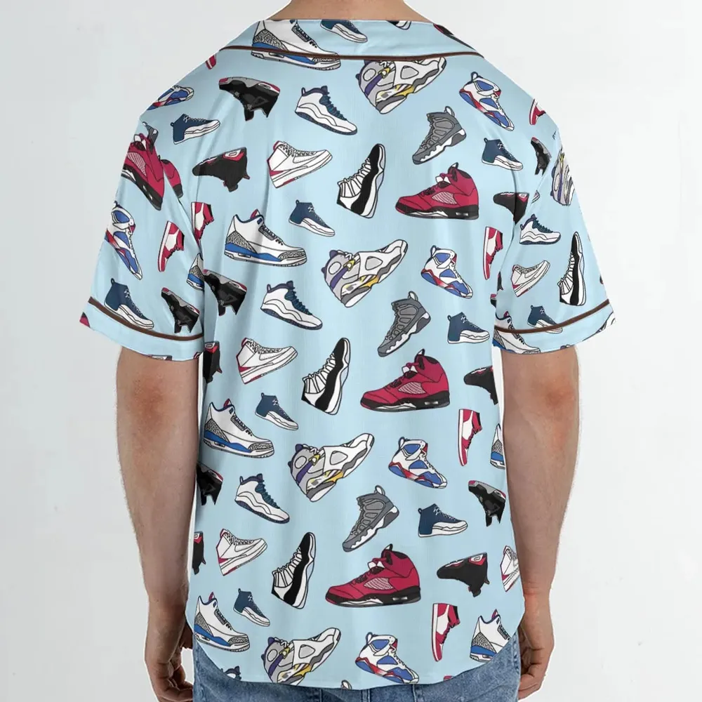 Sneaker Freak Unisex Baseball Jersey - 2