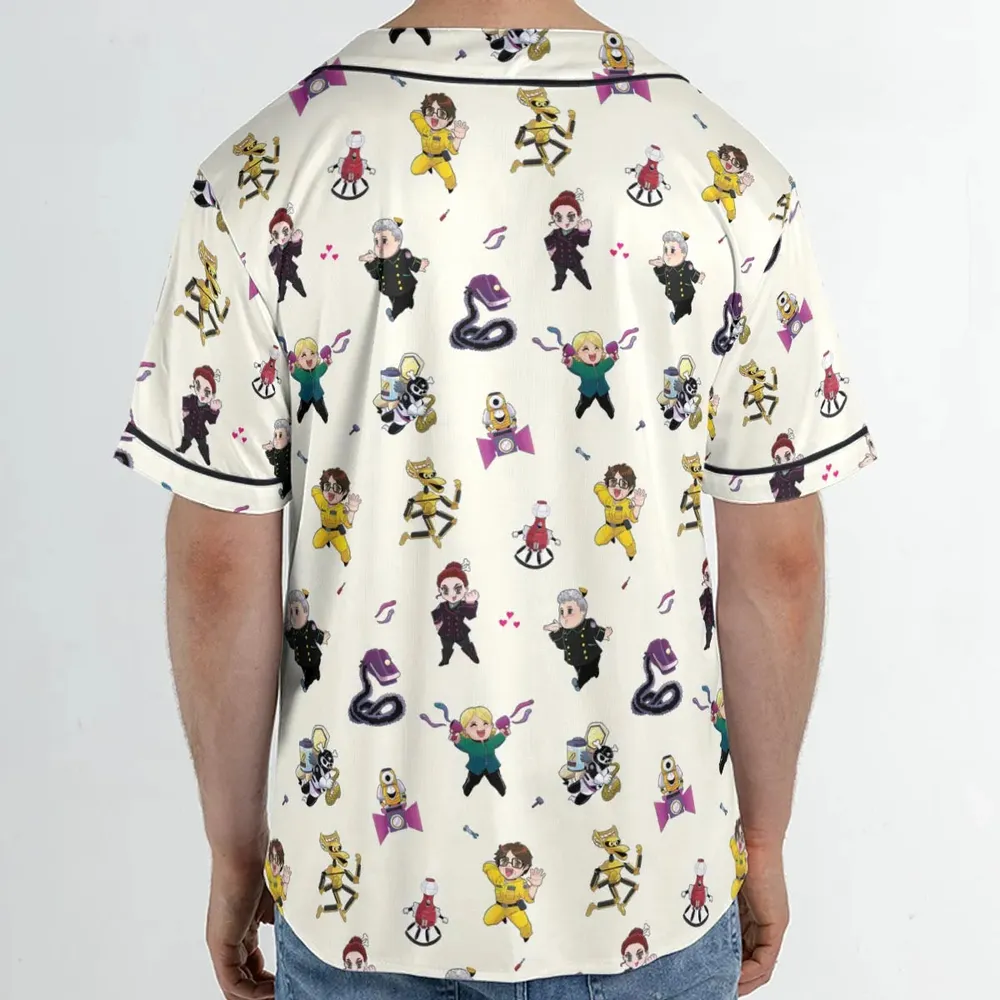 Mst3k Chibi Characters Unisex Baseball Jersey - 2