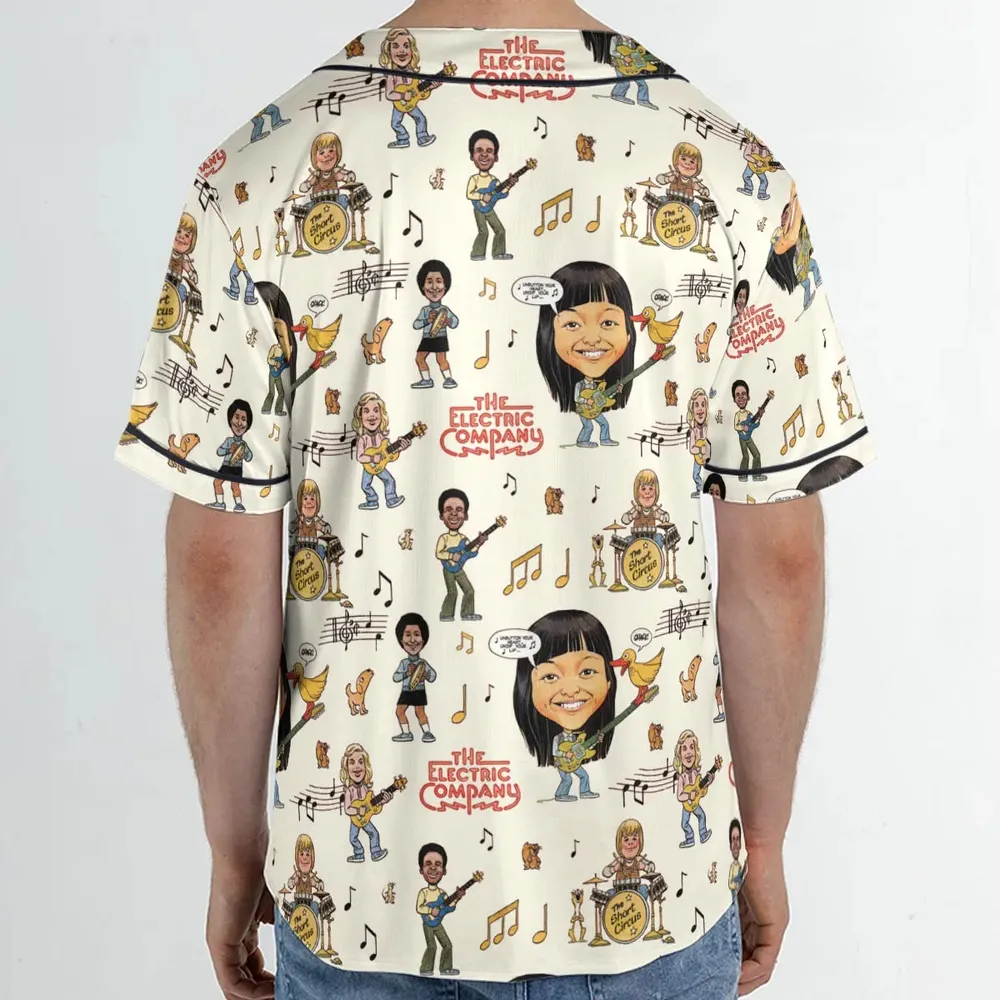 The Electric Company PBS Show Unisex Baseball Jersey - 2