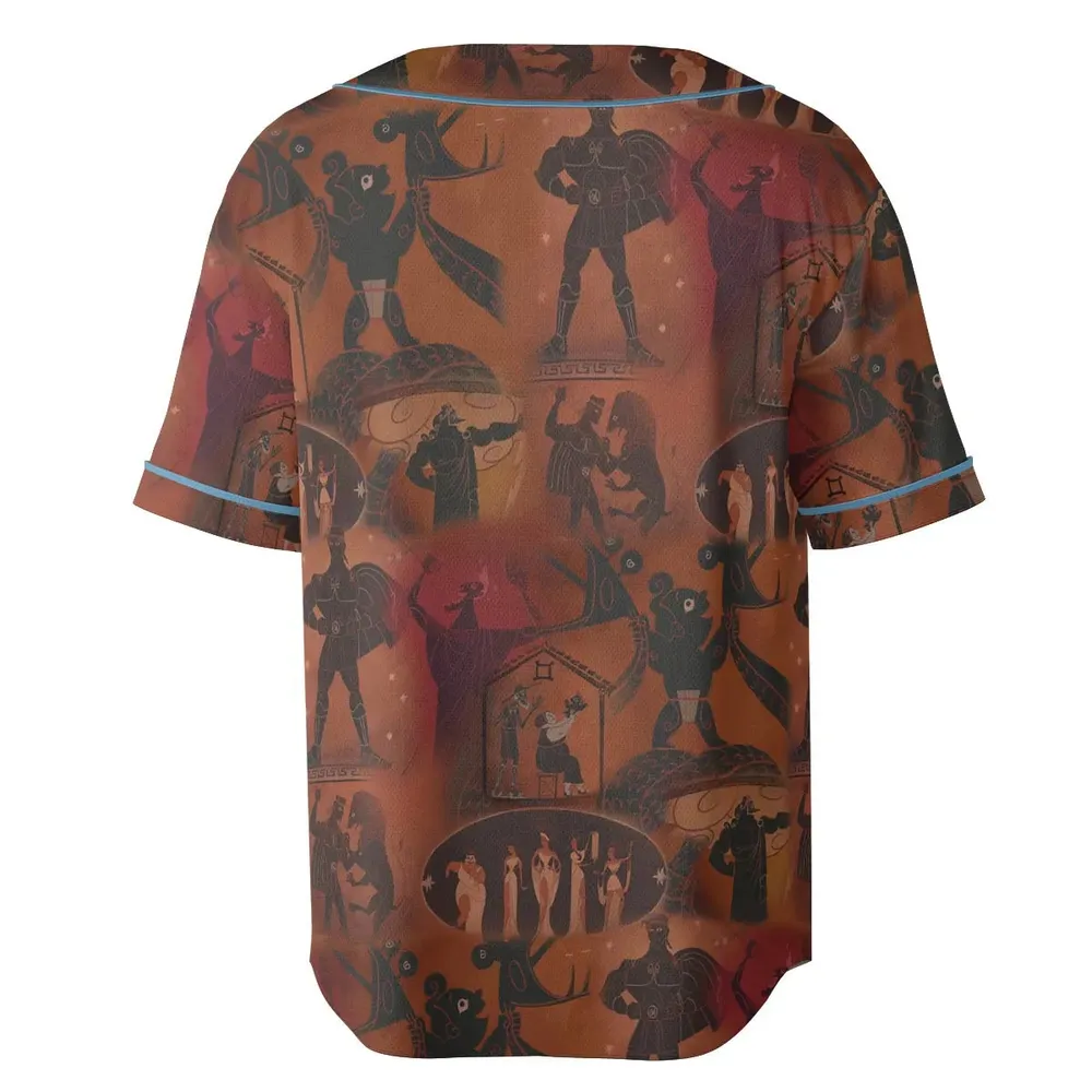 Ancient Hero Hercules 1997 Seamless Unisex Baseball Jersey - 4