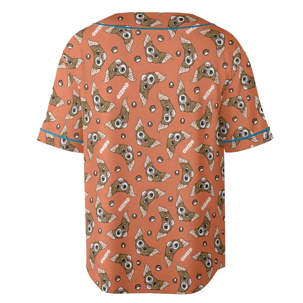 Gremlins Gizmo Head Toss Unisex Baseball Jersey - 4