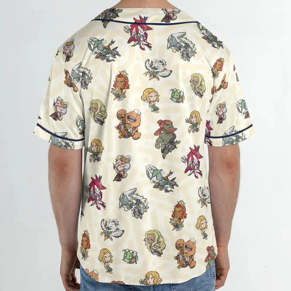 Link Look The Legend of Zelda Unisex Baseball Jersey - 2