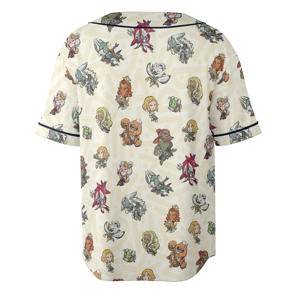 Link Look The Legend of Zelda Unisex Baseball Jersey - 4