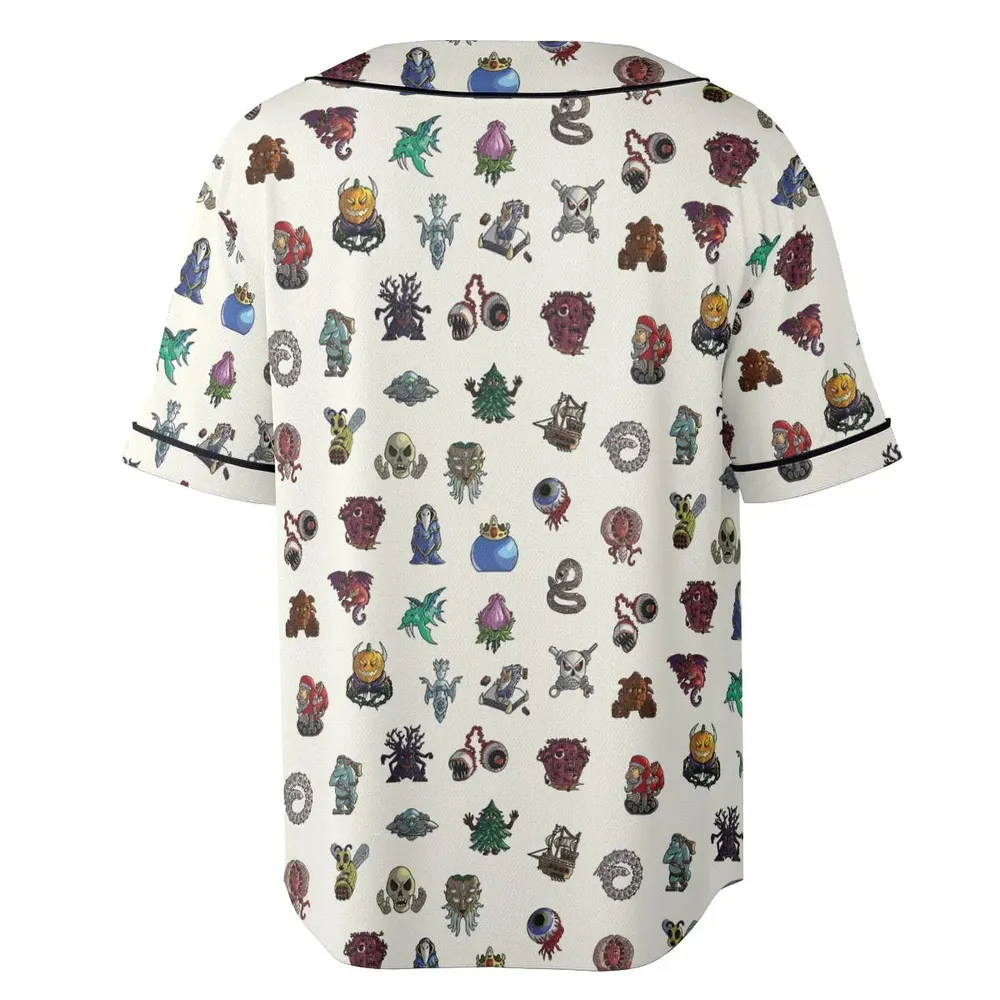 Terrarias All Bosses Terraria Unisex Baseball Jersey - 4