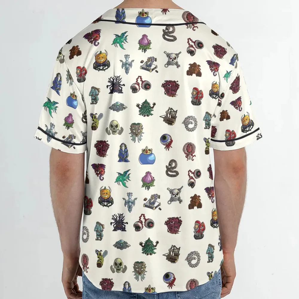 Terrarias All Bosses Terraria Unisex Baseball Jersey - 2