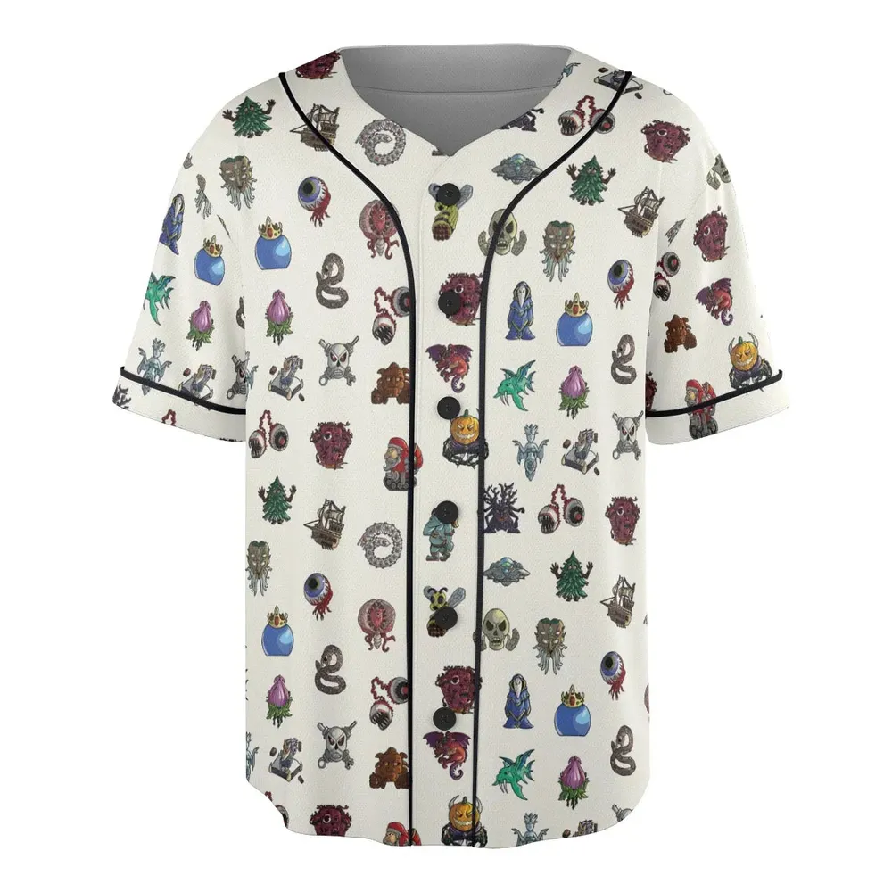 Terrarias All Bosses Terraria Unisex Baseball Jersey - 3