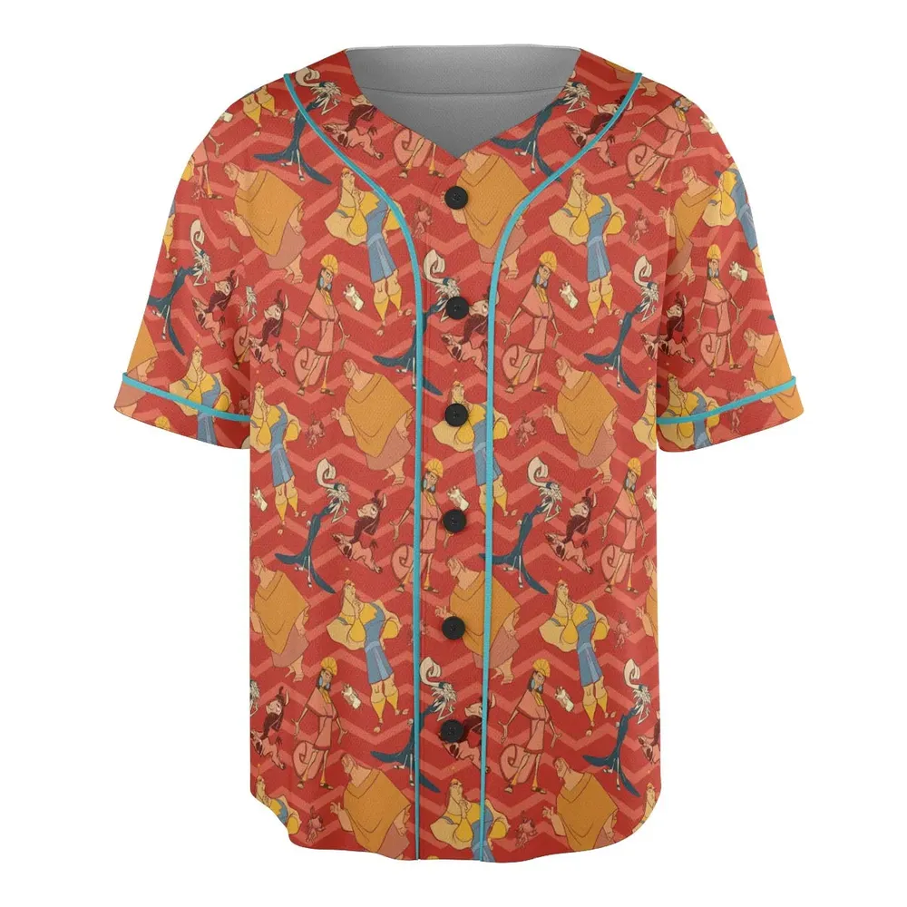 The Emperor's New Groove Unisex Baseball Jersey - 3