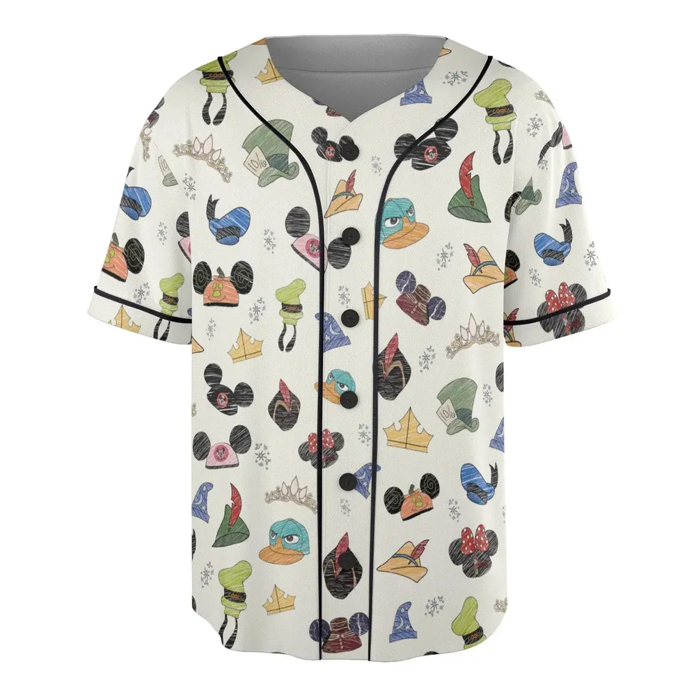 The Happiest Kingdom Unisex Baseball Jersey - 3