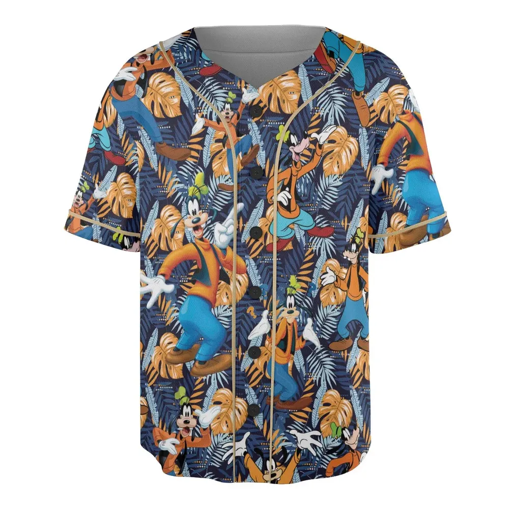 Goofy Aloha Unisex Baseball Jersey - 3