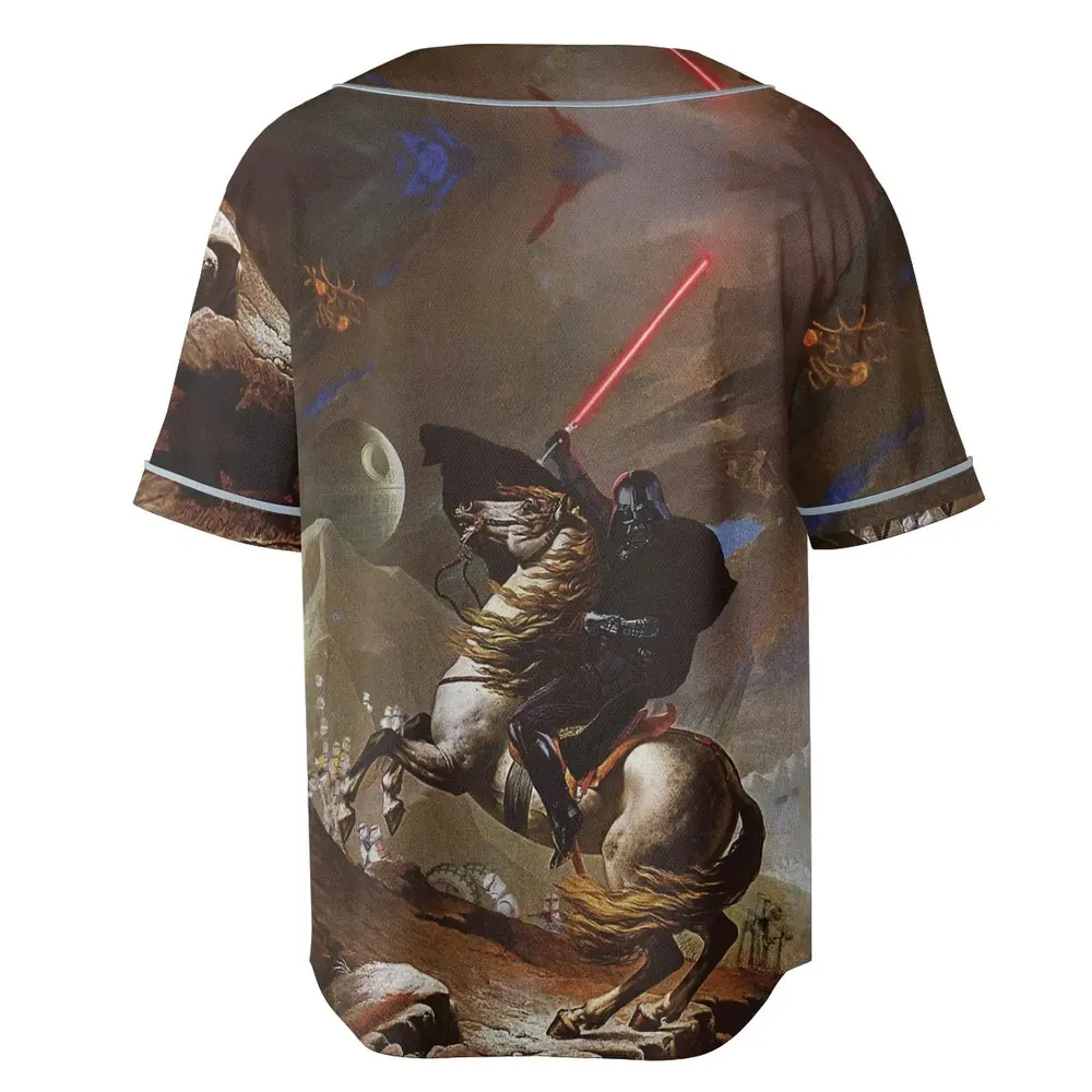 Freedom Darth Vader Star Wars Unisex Baseball Jersey - 4