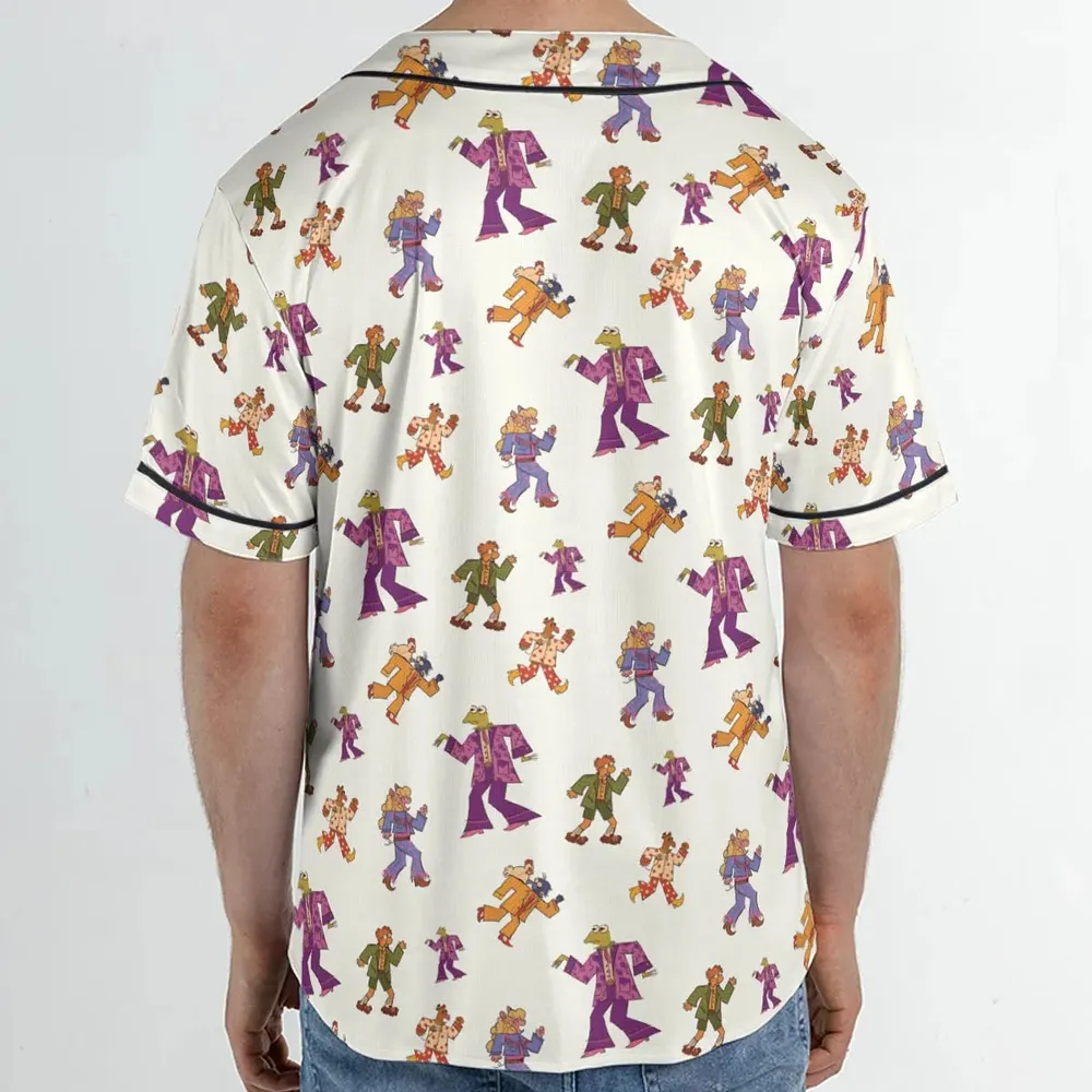 Talking Heads The Muppets Unisex Baseball Jersey - 2