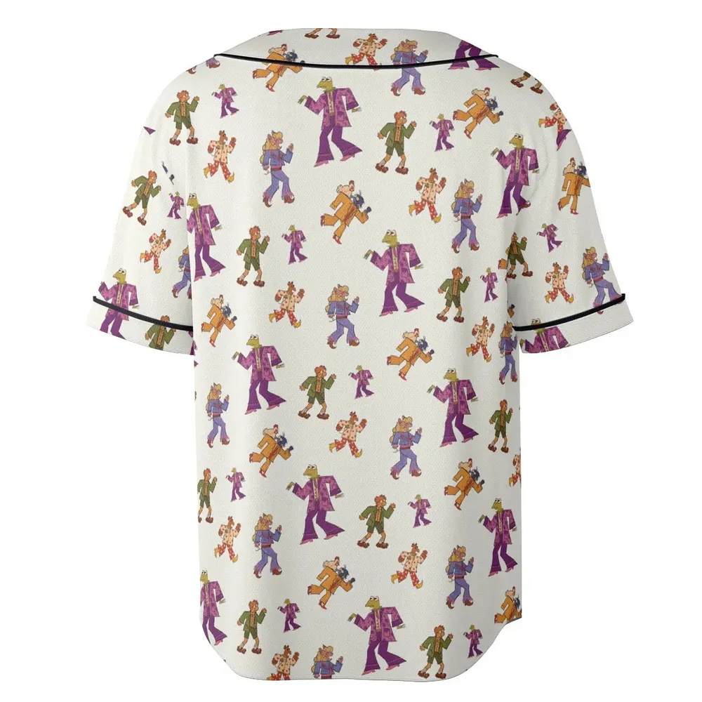 Talking Heads The Muppets Unisex Baseball Jersey - 4