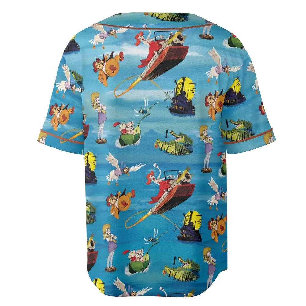 Chasing The Rescuers Characters Unisex Baseball Jersey - 4