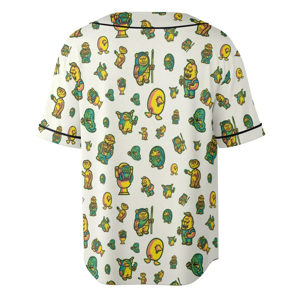 80s But Goodies Unisex Baseball Jersey - 4