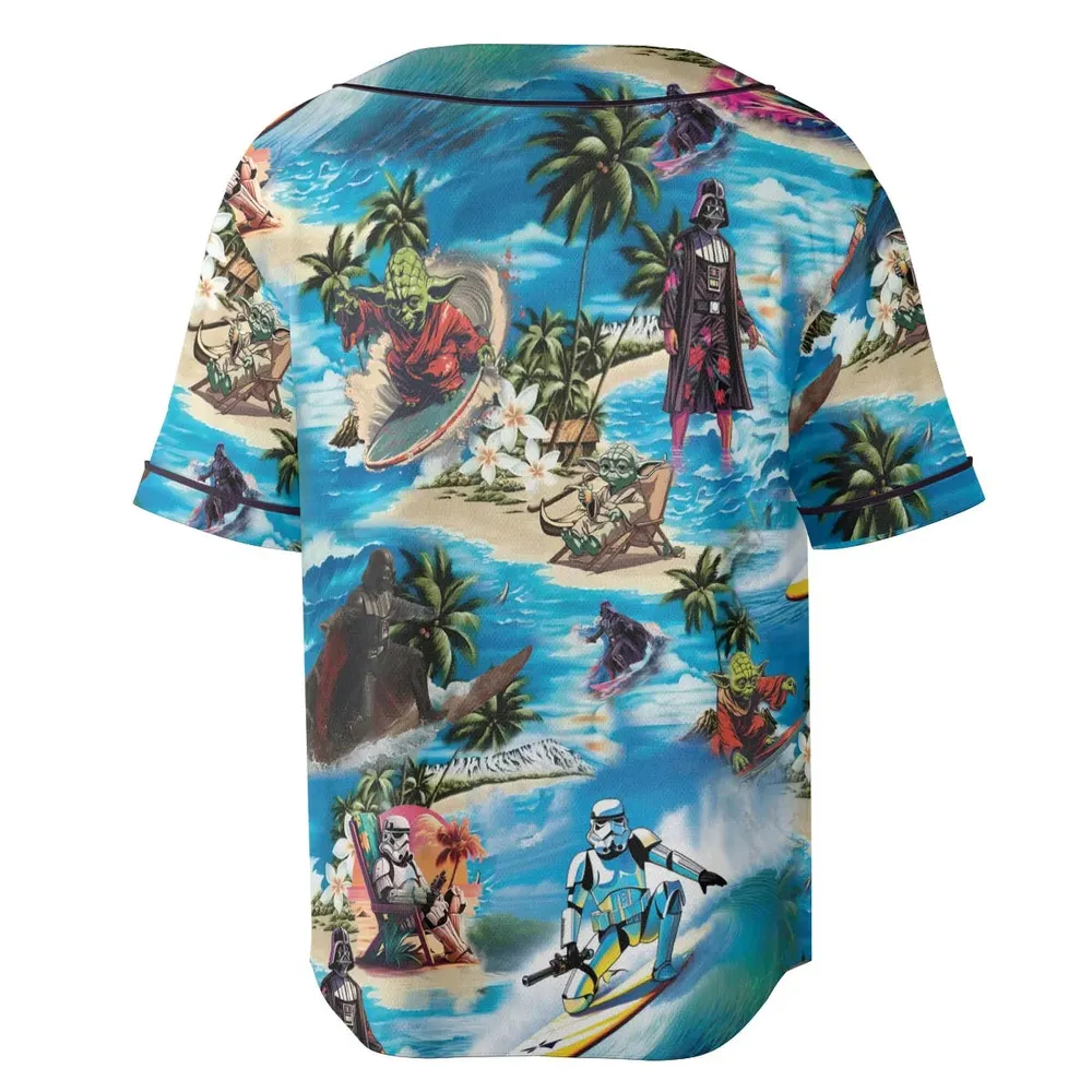 Star Wars Summer Vibes Unisex Baseball Jersey - 4