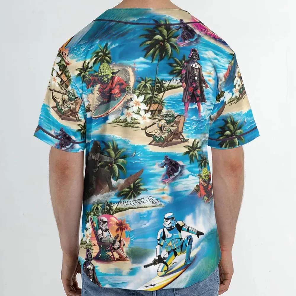 Star Wars Summer Vibes Unisex Baseball Jersey - 2