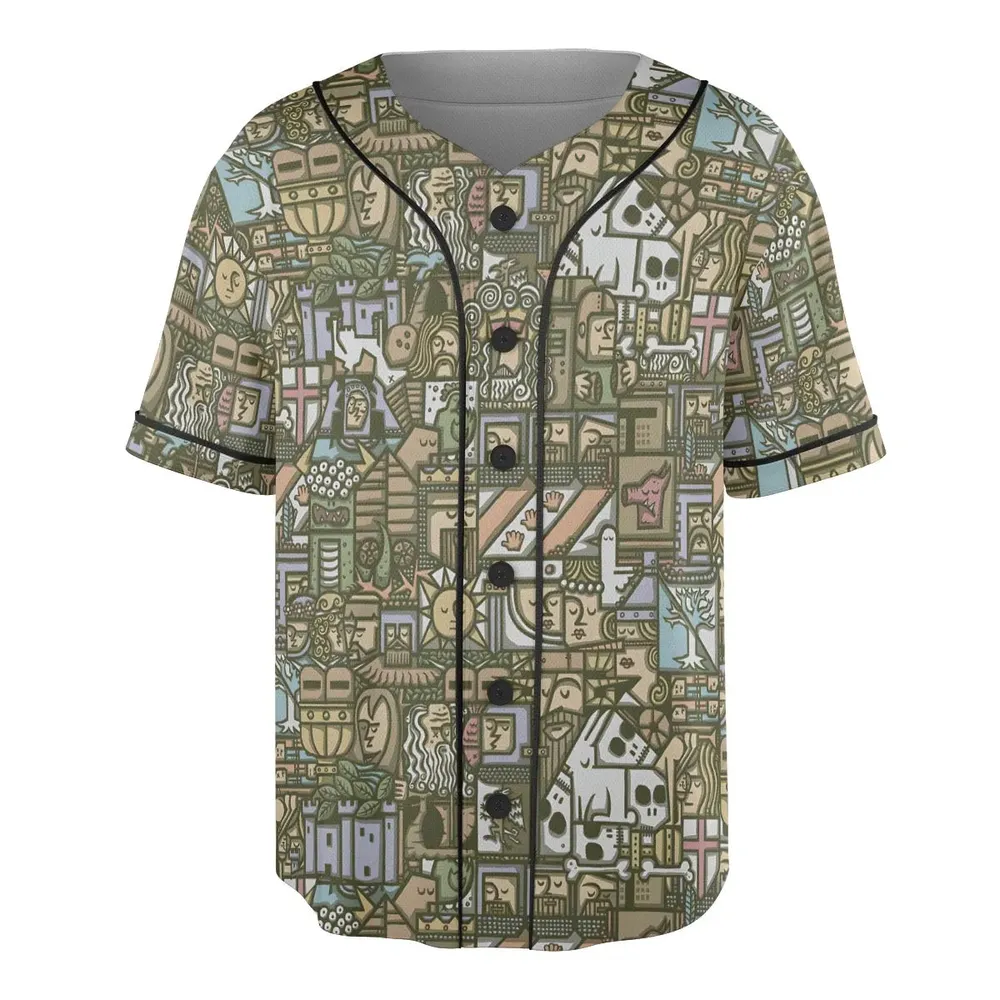 The Whole Grail Monty Python Unisex Baseball Jersey - 3